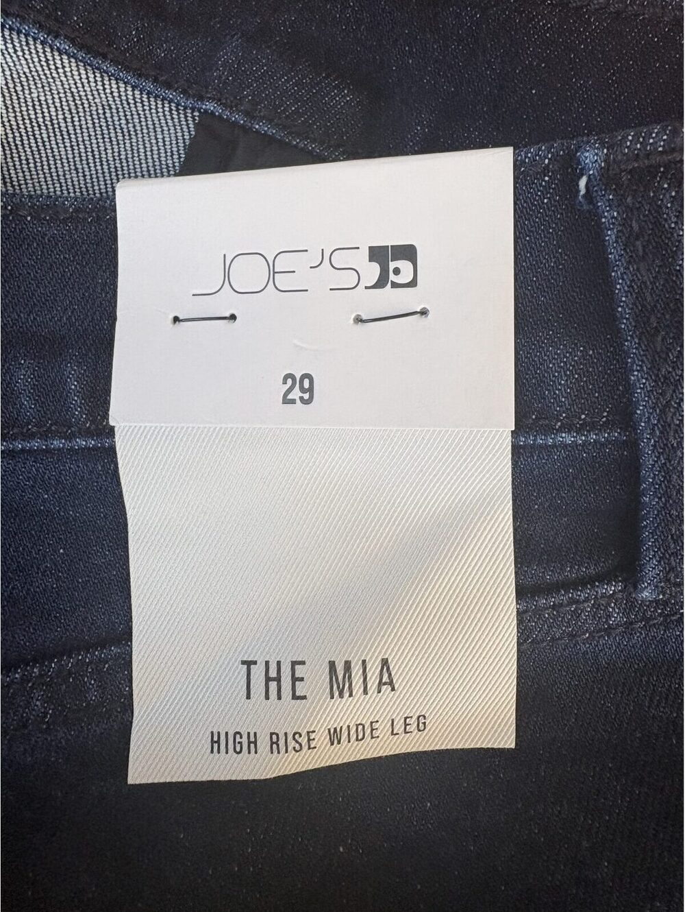 Joe’s Jeans The Mia High Rise Wide Leg Jeans Cinema Dark Wash NWT Size 29 in. - Picture 5 of 9
